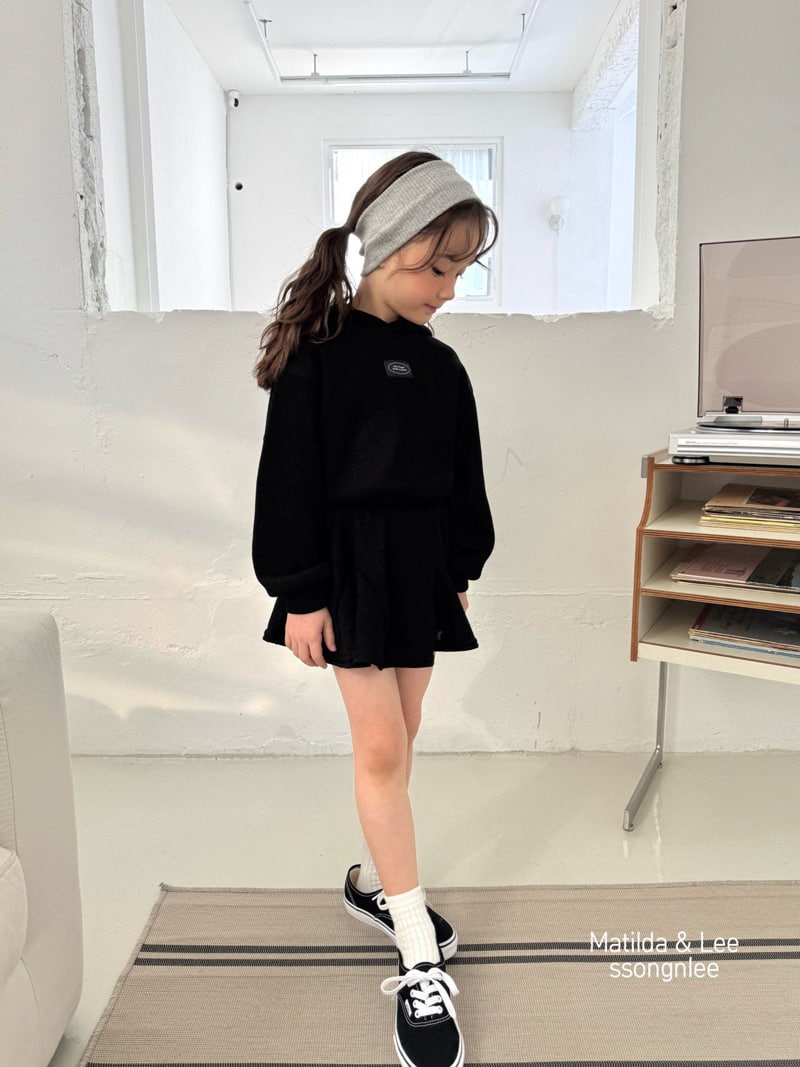 Matilda & Lee - Korean Children Fashion - #prettylittlegirls - Ribbed Hooded Skirt Set - 9