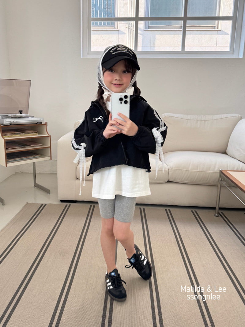 Matilda & Lee - Korean Children Fashion - #prettylittlegirls - Half Leggings - 3