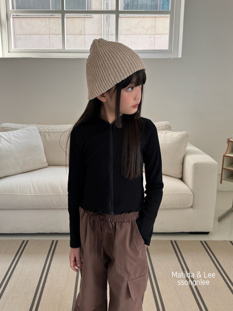 Matilda & Lee - Korean Children Fashion - #prettylittlegirls - Wave Hooded Zip-up Jacket - 9