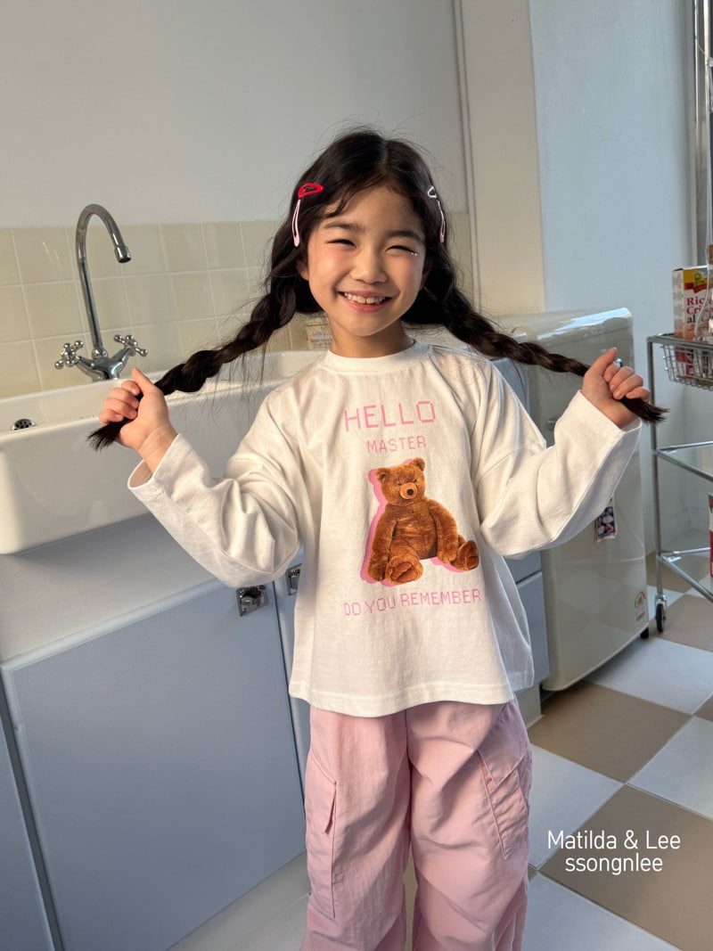 Matilda & Lee - Korean Children Fashion - #prettylittlegirls - Hello Bear Tee - 8