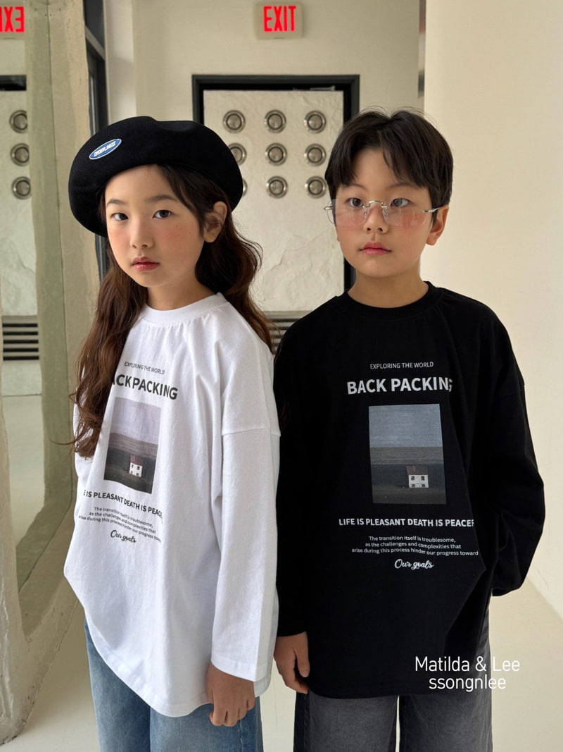 Matilda & Lee - Korean Children Fashion - #prettylittlegirls - Backpacking Tee - 12