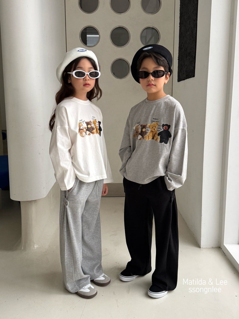 Matilda & Lee - Korean Children Fashion - #prettylittlegirls - Snap Wide Pants - 9