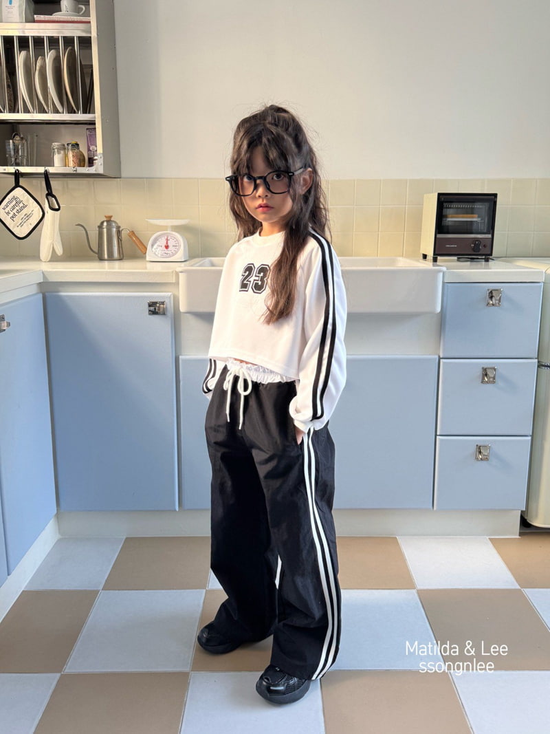Matilda & Lee - Korean Children Fashion - #stylishchildhood - Two-line Tape Pants - 3
