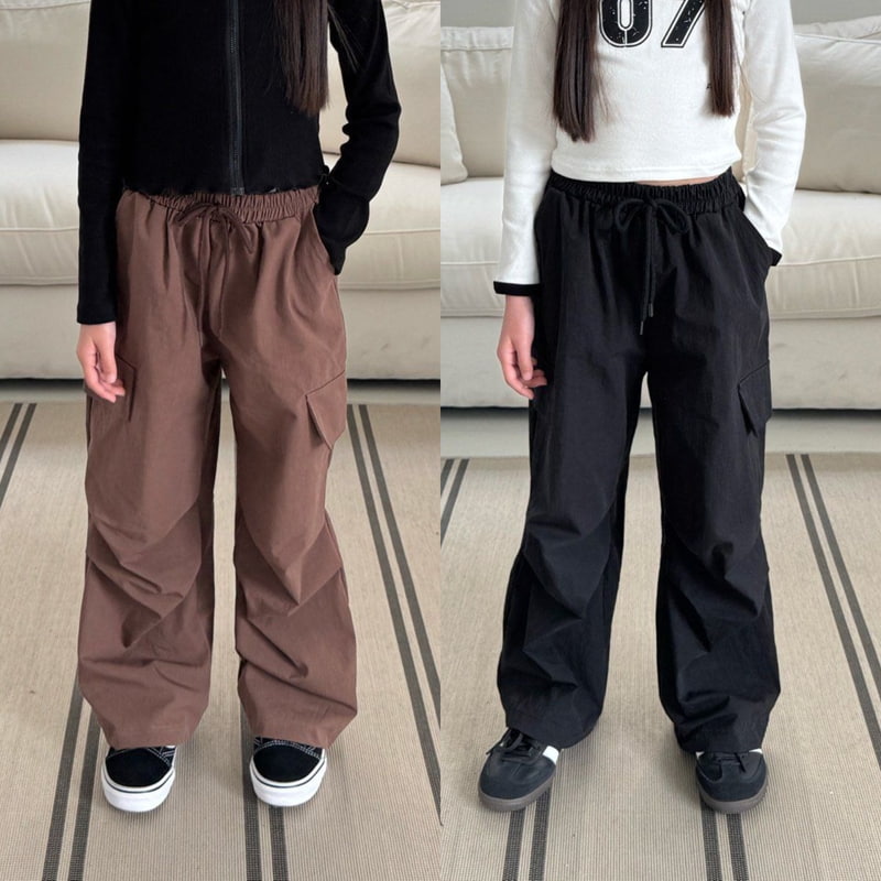 Matilda & Lee - Korean Children Fashion - #stylishchildhood - Pintuck Wide Pants