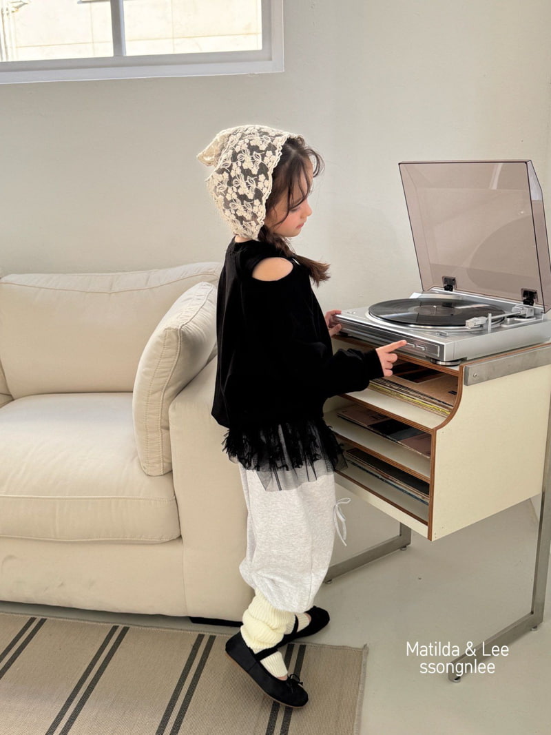 Matilda & Lee - Korean Children Fashion - #stylishchildhood - Ribbon Jogger Pants - 9
