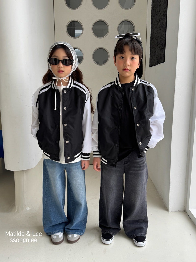 Matilda & Lee - Korean Children Fashion - #stylishchildhood - Baseball Jumper - 12