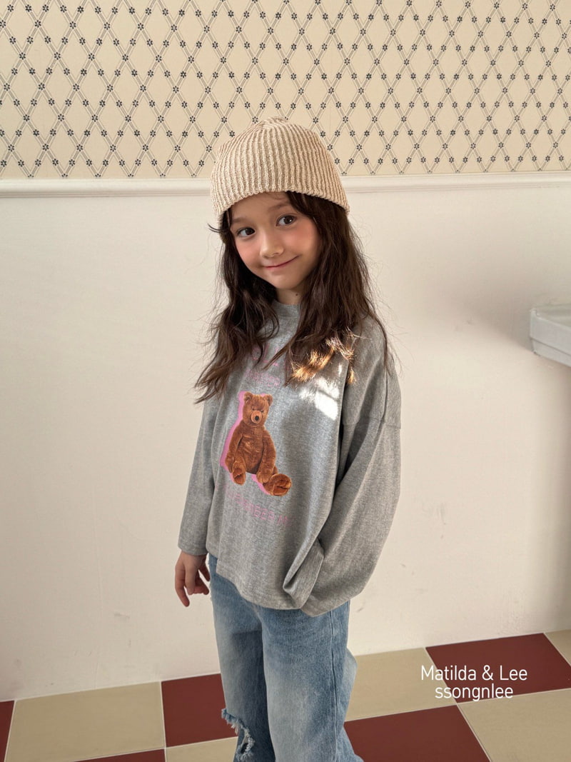 Matilda & Lee - Korean Children Fashion - #stylishchildhood - Hello Bear Tee - 11