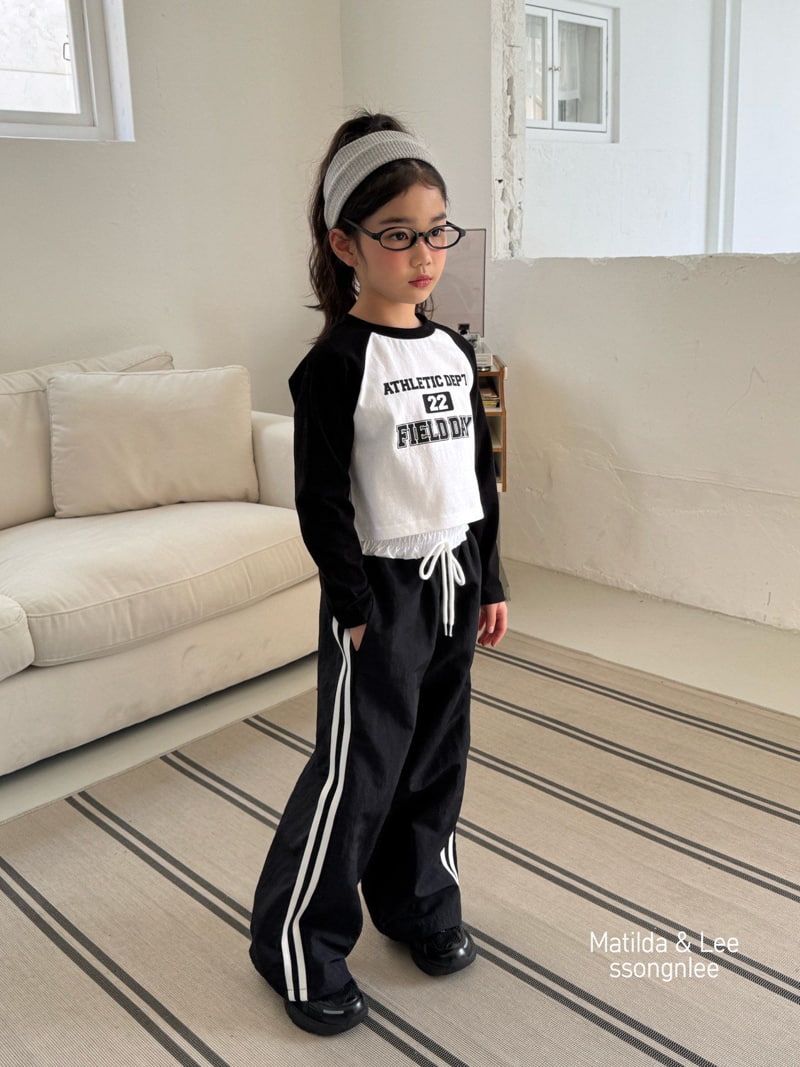Matilda & Lee - Korean Children Fashion - #todddlerfashion - Field Raglan Tee - 6