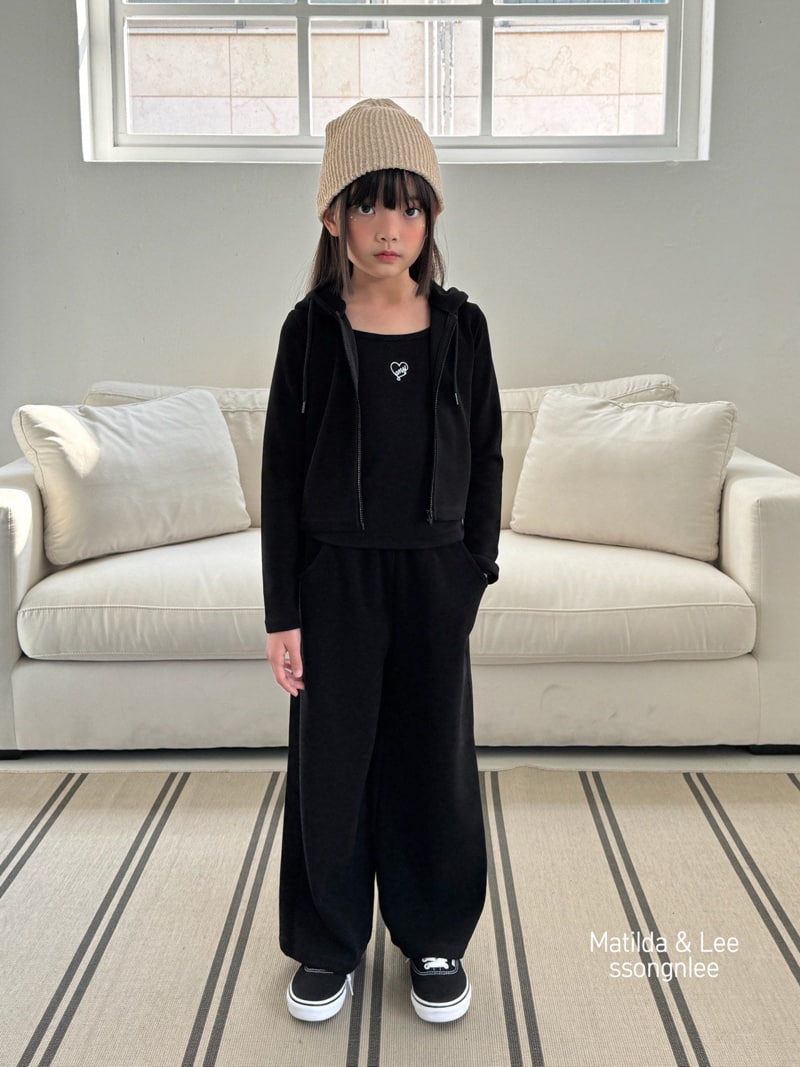 Matilda & Lee - Korean Children Fashion - #todddlerfashion - Knit Wide Pants - 3