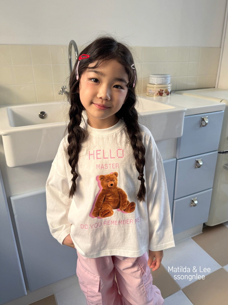 Matilda & Lee - Korean Children Fashion - #todddlerfashion - Hello Bear Tee - 9