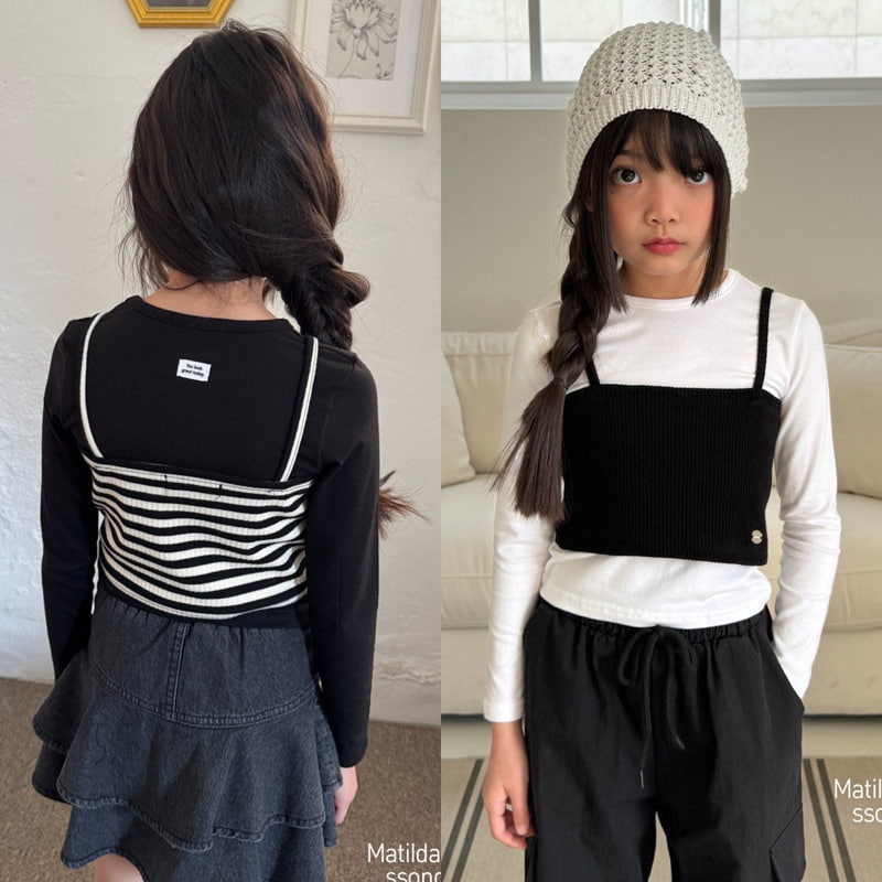 Matilda & Lee - Korean Children Fashion - #todddlerfashion - Label Tee