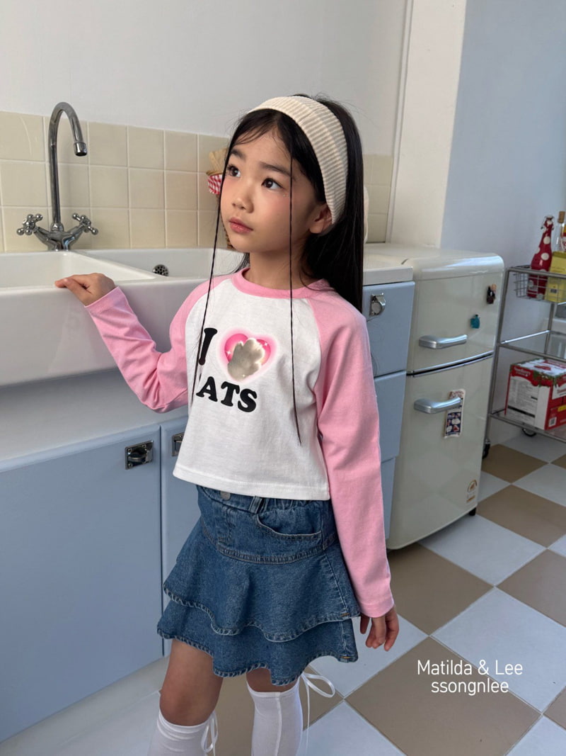 Matilda & Lee - Korean Children Fashion - #toddlerclothing - Flare Denim Skirt - 5