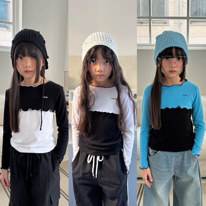 Matilda & Lee - Korean Children Fashion - #toddlerclothing - Raglan Cropped Tee