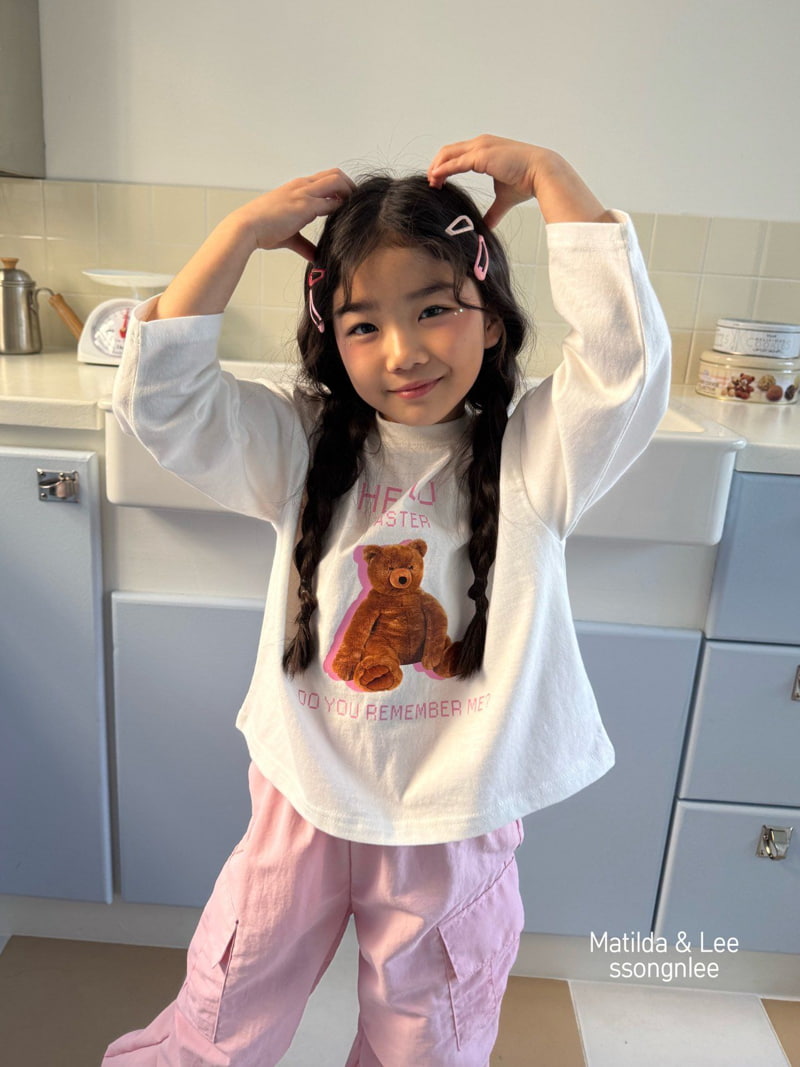 Matilda & Lee - Korean Children Fashion - #toddlerclothing - Hello Bear Tee - 10