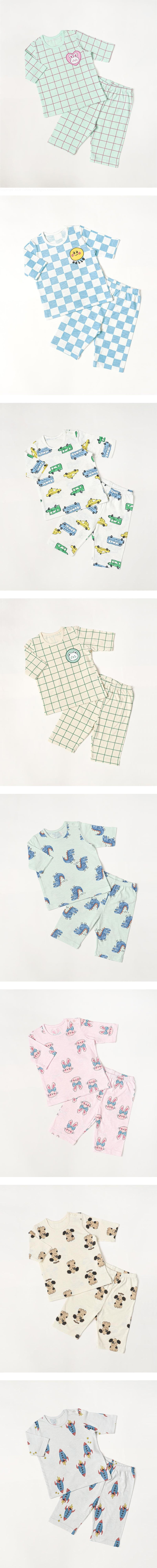 Mellis - Korean Children Fashion - #littlefashionista - Cotton Modal Pajamas 1
