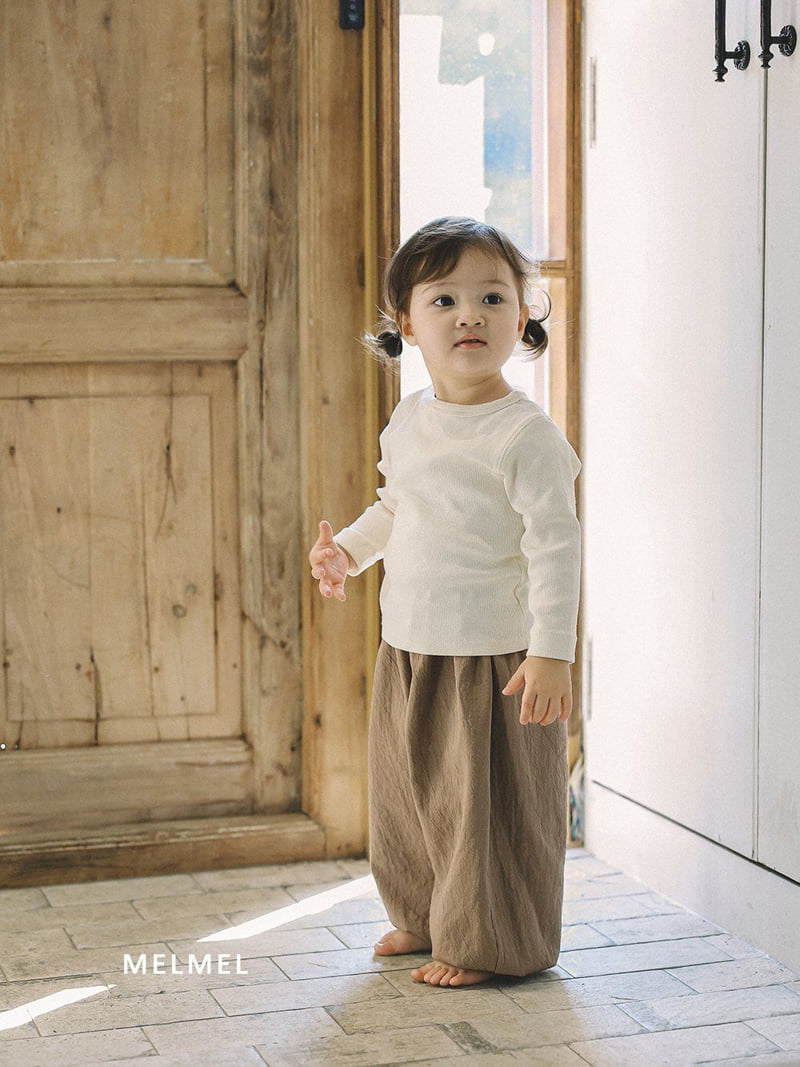 Melmel - Korean Baby Fashion - #onlinebabyboutique - Plain Bloomers - 5