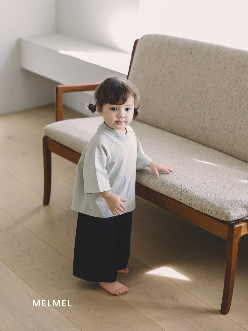 Melmel - Korean Children Fashion - #childofig - Non-pay Denim Pants - 3