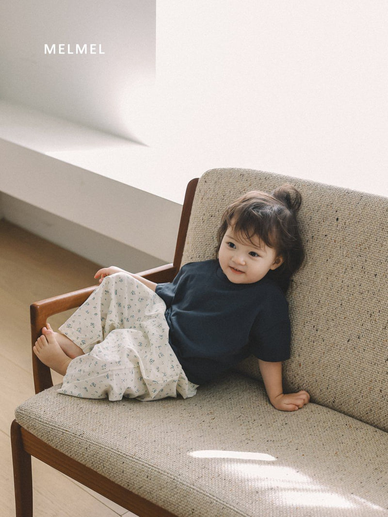 Melmel - Korean Children Fashion - #childofig - Loose Fit Short Sleeve Tee - 10