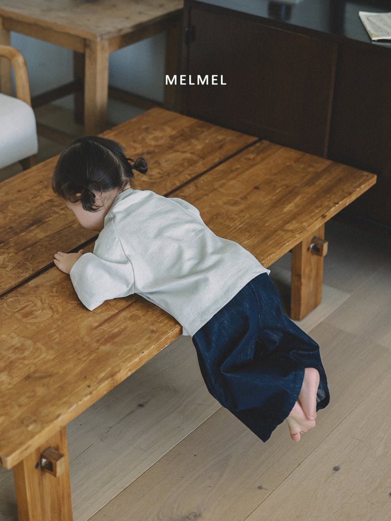 Melmel - Korean Children Fashion - #designkidswear - Non-pay Denim Pants - 5