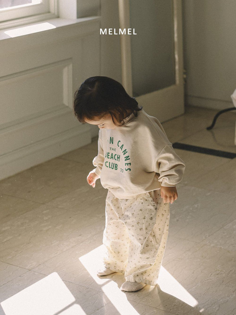 Melmel - Korean Children Fashion - #designkidswear - Flower Pants - 10