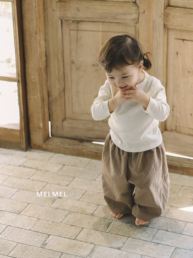 Melmel - Korean Children Fashion - #discoveringself - Ribbed Tee - 10