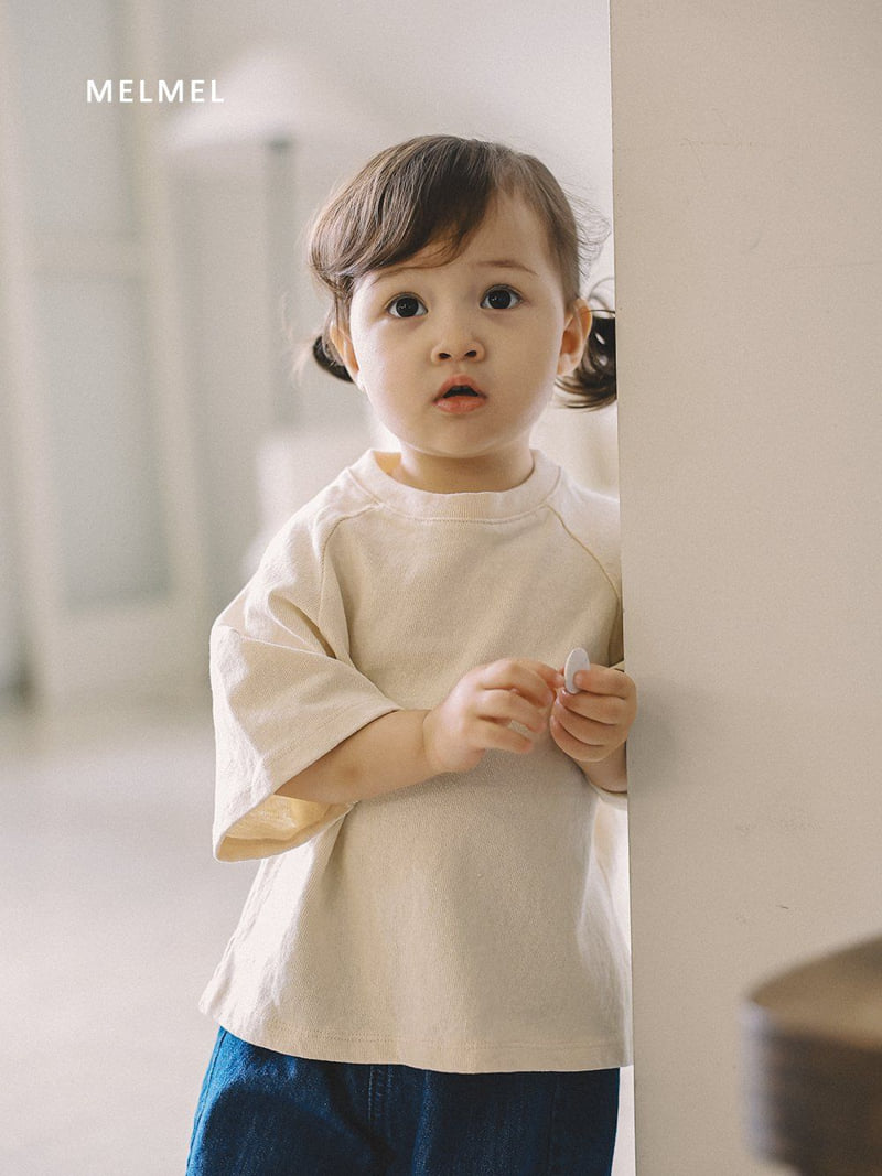 Melmel - Korean Children Fashion - #discoveringself - Raglan Tee - 2