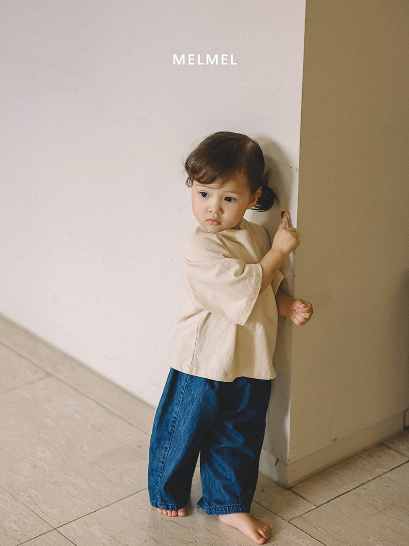 Melmel - Korean Children Fashion - #fashionkids - Raglan Tee - 3