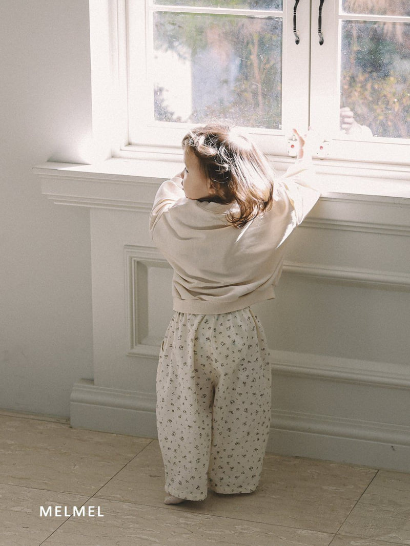 Melmel - Korean Children Fashion - #fashionkids - Flower Pants - 12