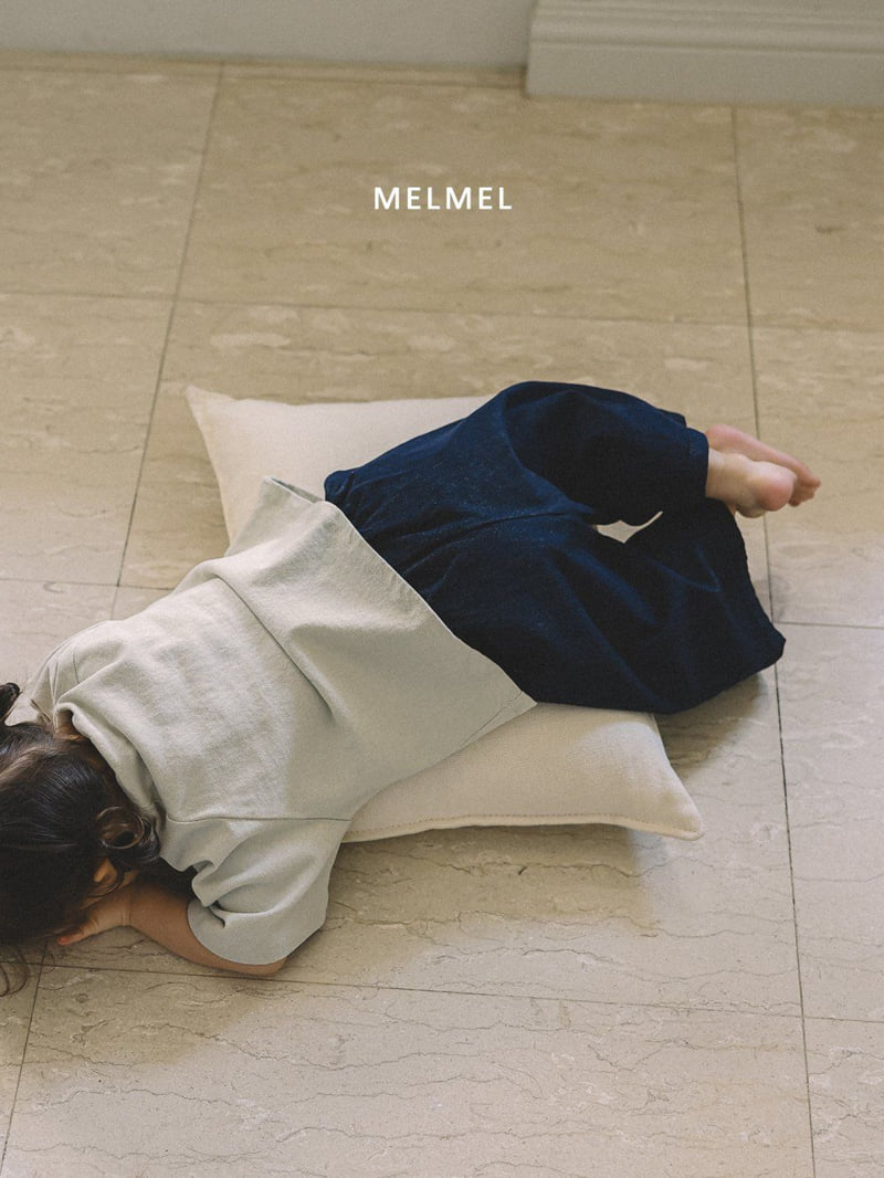 Melmel - Korean Children Fashion - #kidsshorts - Non-pay Denim Pants - 8