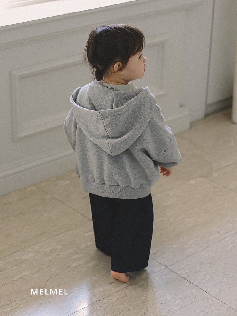 Melmel - Korean Children Fashion - #kidsstore - Hoodie Zip-up Jacket - 7