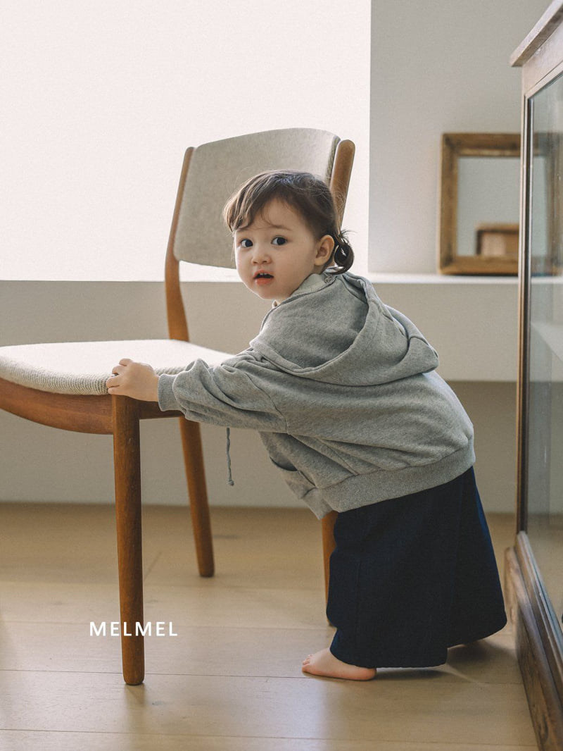 Melmel - Korean Children Fashion - #littlefashionista - Hoodie Zip-up Jacket - 10