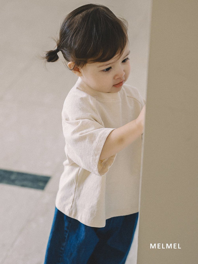 Melmel - Korean Children Fashion - #magicofchildhood - Loose Fit Denim Pants - 8