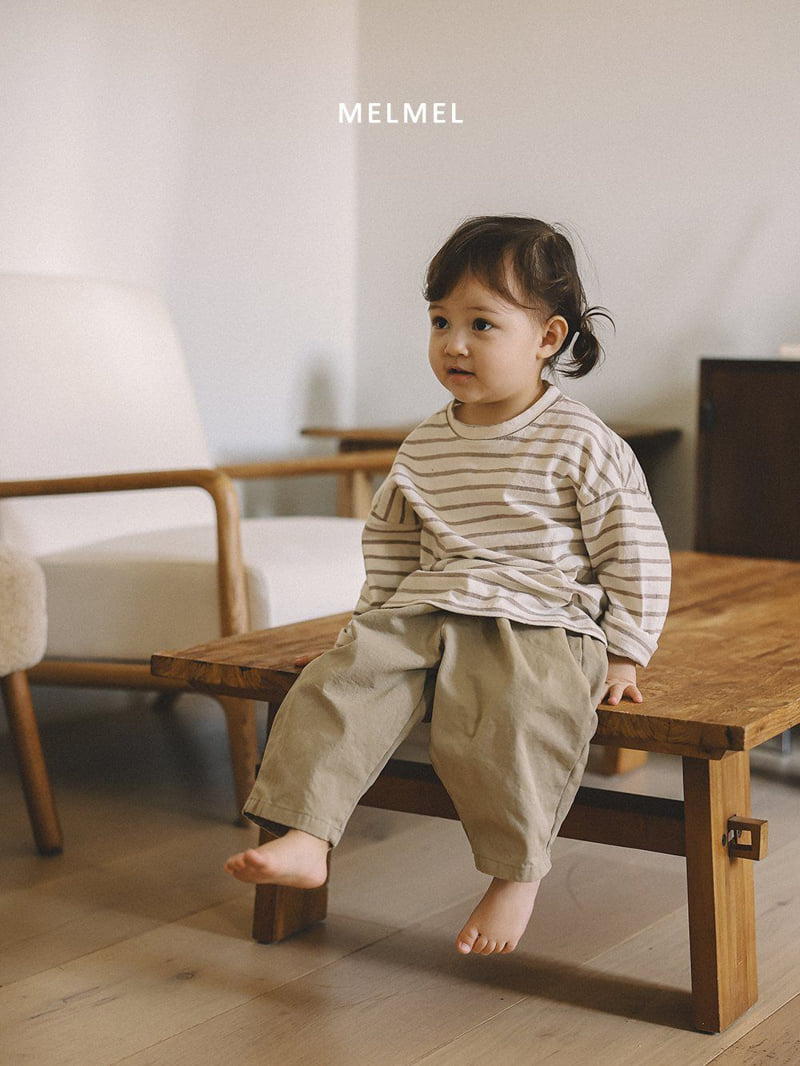 Melmel - Korean Children Fashion - #minifashionista - Striped Tee - 11