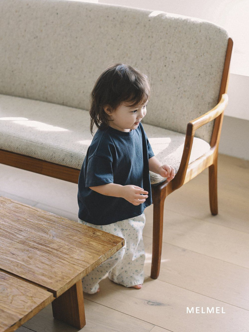 Melmel - Korean Children Fashion - #minifashionista - Loose Fit Short Sleeve Tee - 8