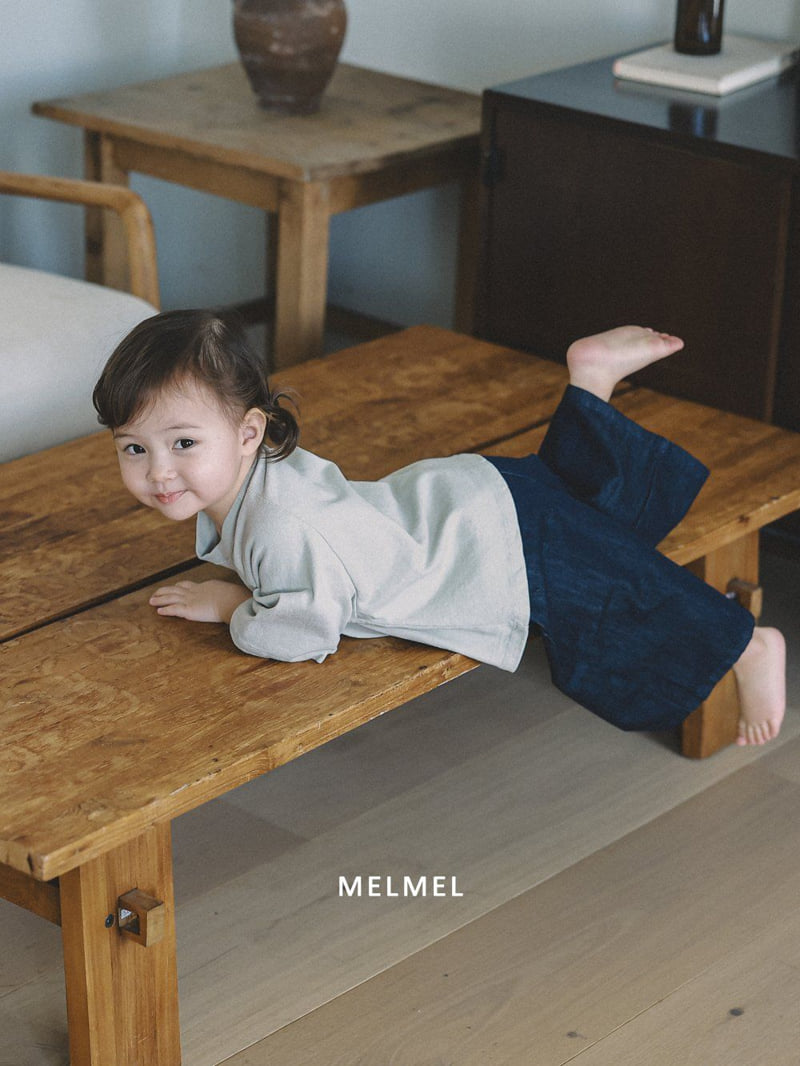 Melmel - Korean Children Fashion - #stylishchildhood - Non-pay Denim Pants - 2