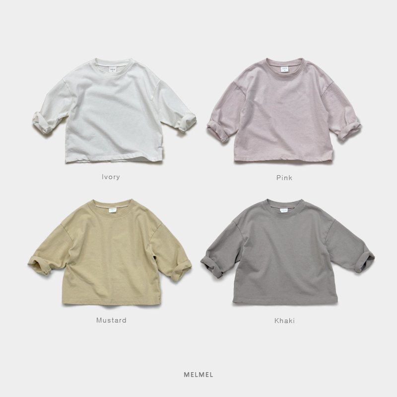 Melmel - Korean Children Fashion - #stylishchildhood - Daily Tee