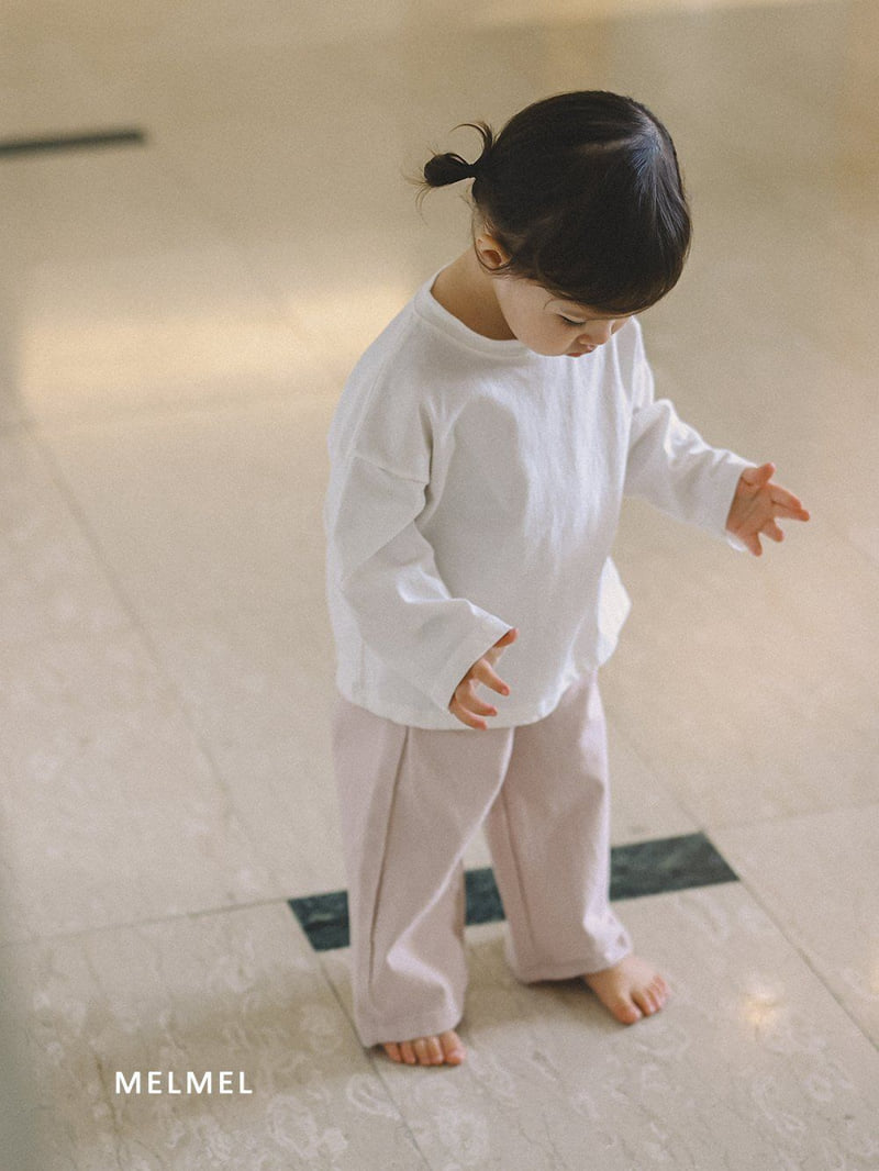 Melmel - Korean Children Fashion - #toddlerclothing - Cotton Span Pants - 8