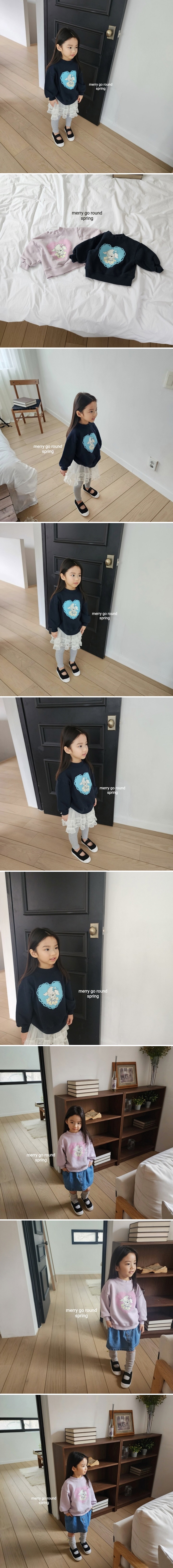 Merry Go Round - Korean Children Fashion - #childofig - Lovely Sheep Sweatshirts - 2