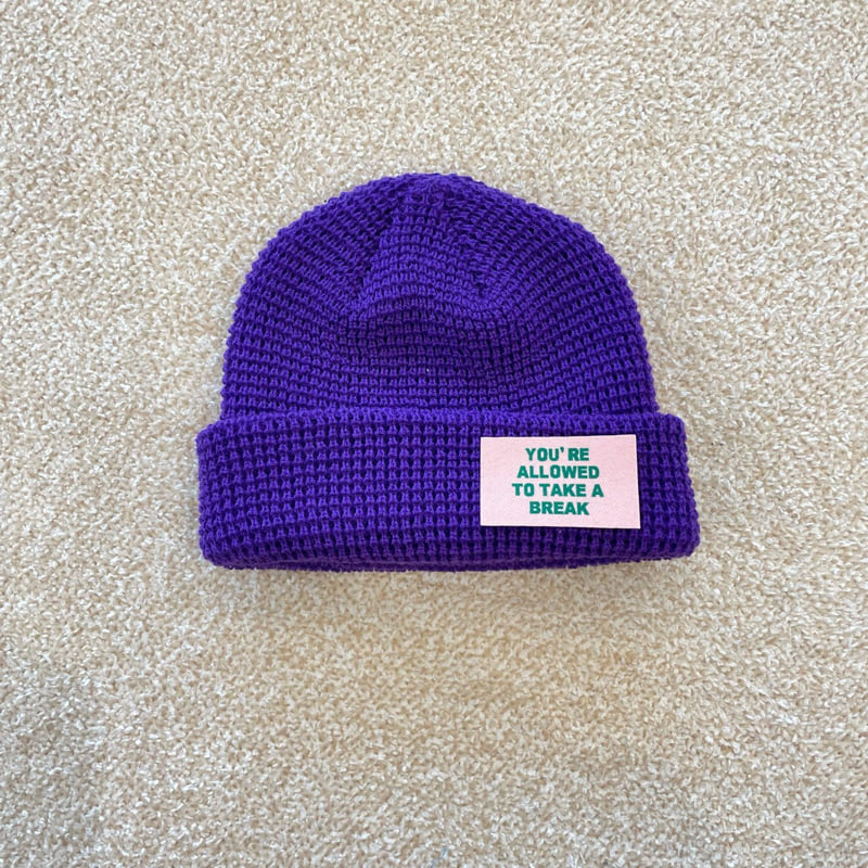 Middle Name - Korean Children Fashion - #Kfashion4kids - Patch Beanie - 6