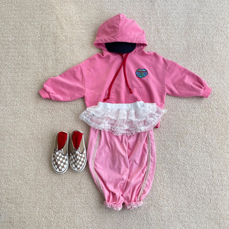 Middle Name - Korean Children Fashion - #Kfashion4kids - Ribbon Lace Skirt - 5