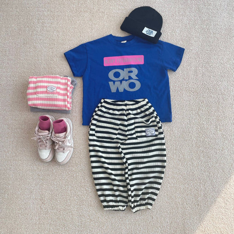 Middle Name - Korean Children Fashion - #childofig - Vintage Short Sleeve Tee - 9