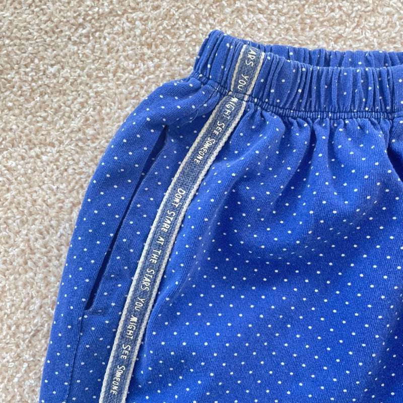 Middle Name - Korean Children Fashion - #stylishchildhood - Dot Tape Pants - 4