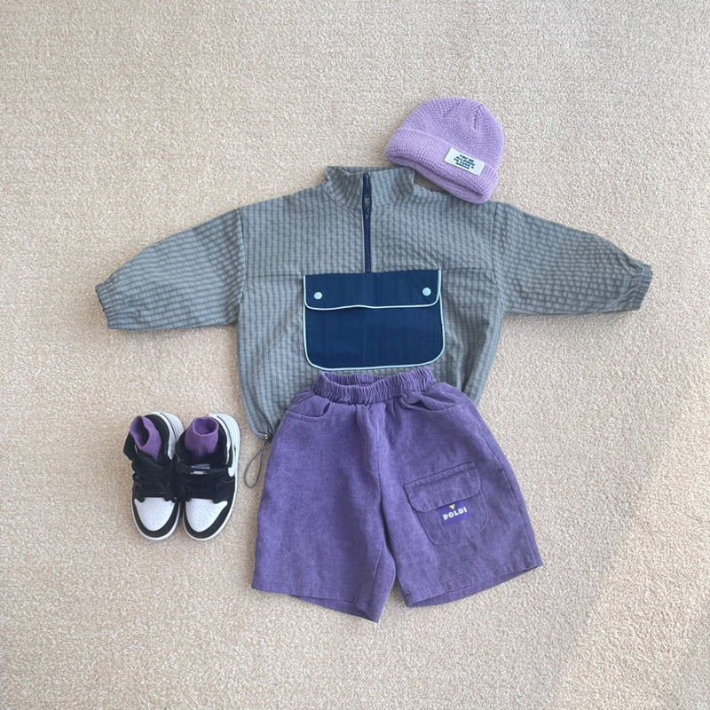 Middle Name - Korean Children Fashion - #childrensboutique - Raglan Pocket Anorak - 7
