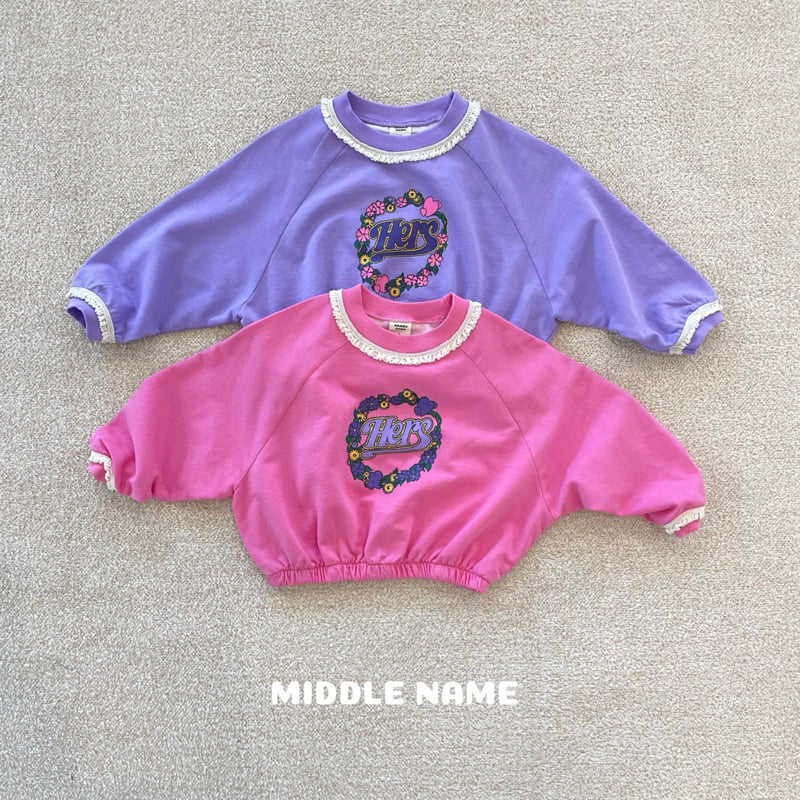 Middle Name - Korean Children Fashion - #childrensboutique - Lace Sweatshirts