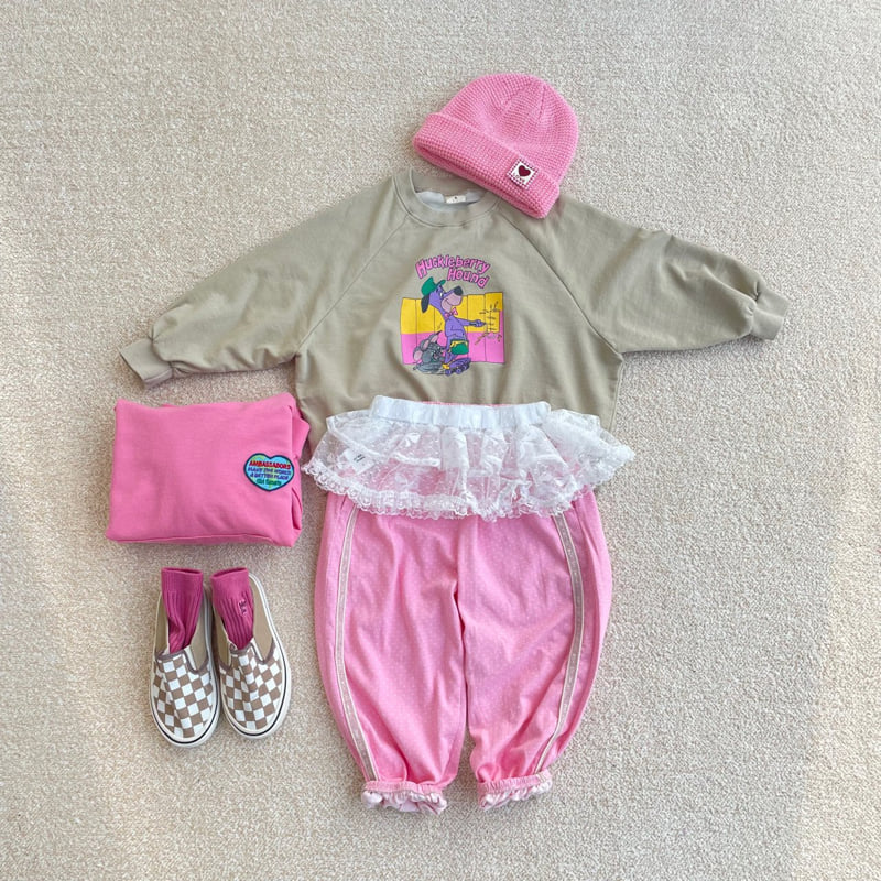Middle Name - Korean Children Fashion - #discoveringself - Dot Tape Pants - 7
