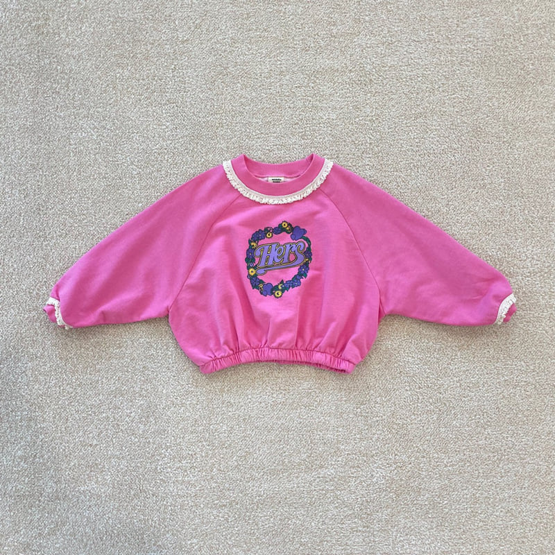 Middle Name - Korean Children Fashion - #discoveringself - Lace Sweatshirts - 3