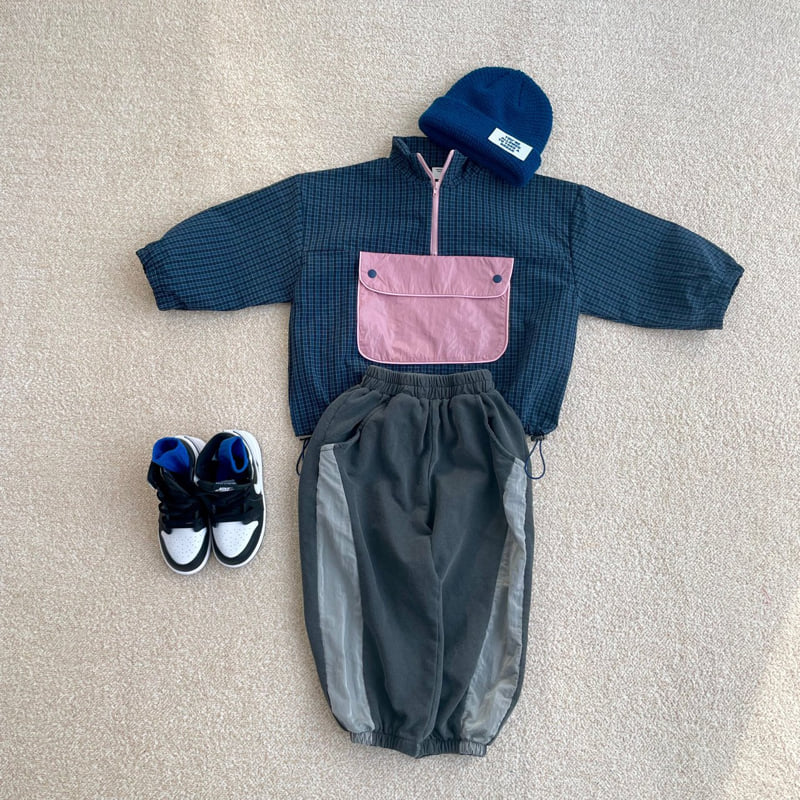 Middle Name - Korean Children Fashion - #kidsshorts - Raglan Pocket Anorak - 11