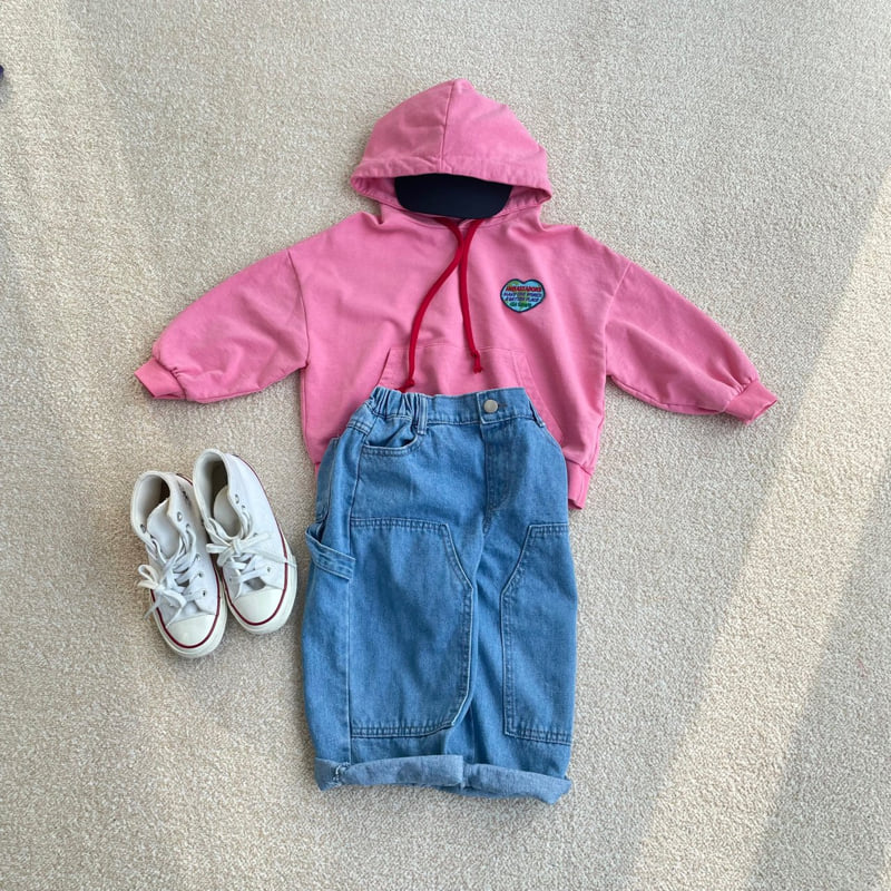 Middle Name - Korean Children Fashion - #kidsshorts - Earth Hoodie - 6