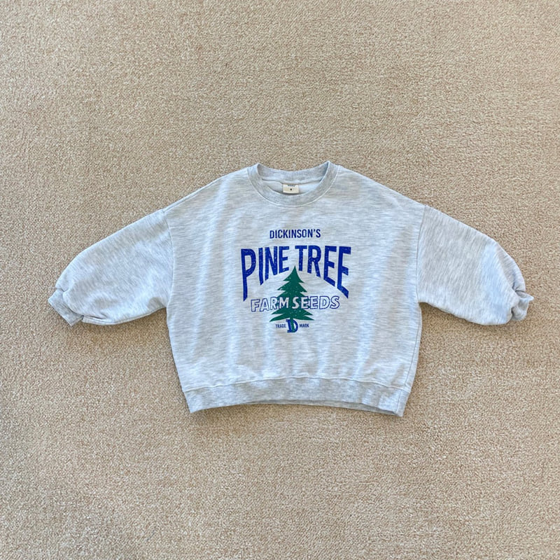 Middle Name - Korean Children Fashion - #kidsshorts - Pine Tree Sweatshirts - 3