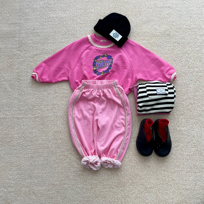 Middle Name - Korean Children Fashion - #kidzfashiontrend - Dot Tape Pants - 11